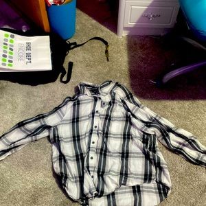 Flannel, button up
